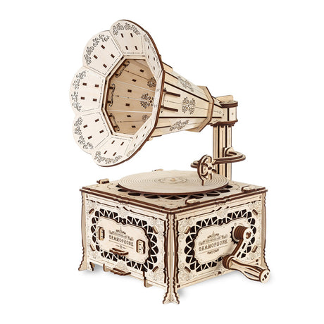 ECO WOOD ART Grammophon - 3D Holzbausatz EWA-00090