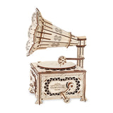 Gramophone - Kit en bois 3D
