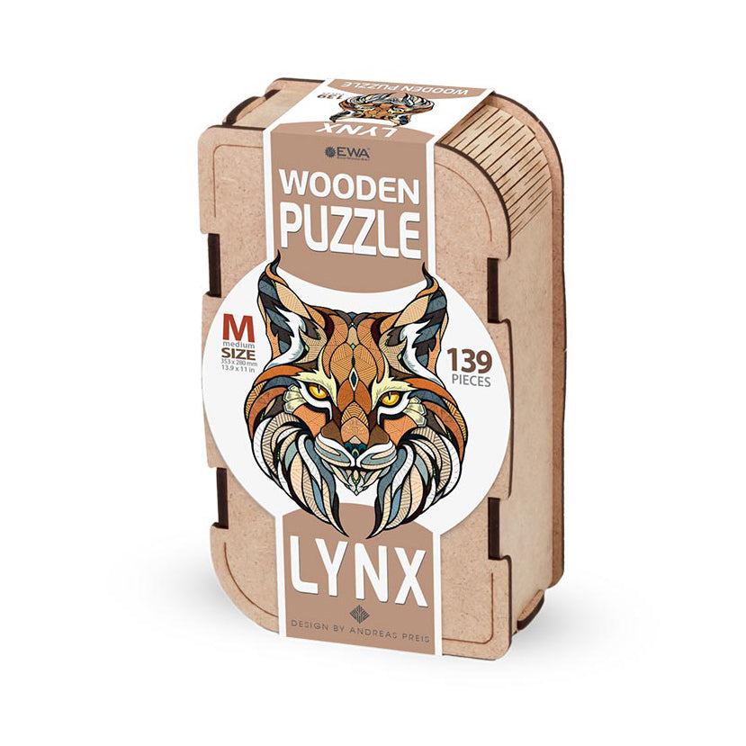 Lynx (139 pièces) - Puzzle en bois