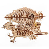 Maquette en bois 3D du dirigeable « Skylord »