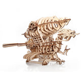 Maquette en bois 3D du dirigeable « Skylord »