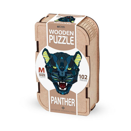 Panthère (102 pièces) - Puzzle en bois