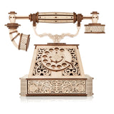 Téléphone rétro - Kit en bois 3D