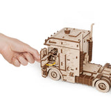 Camion semi-remorque Road King - Maquette en bois 3D