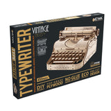 Machine à écrire - Kit en bois 3D