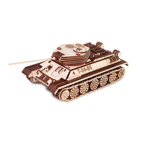ECO WOOD ART Panzer T-34-85 - 3D Holzbausatz EWA-00082