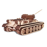 Panzer T-34-85 - 3D Holzbausatz