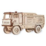 Camion de rallye MAZ 5309RR 1:20 - Maquette en bois 3D