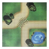 Farm Wege 32x32 (2 Stück) - Bauplatte