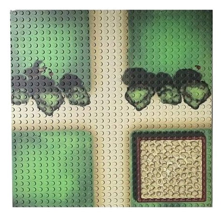 Farm Wege 32x32 (2 Stück) - Bauplatte