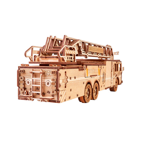 Camion de pompier - Kit de construction 3D en bois