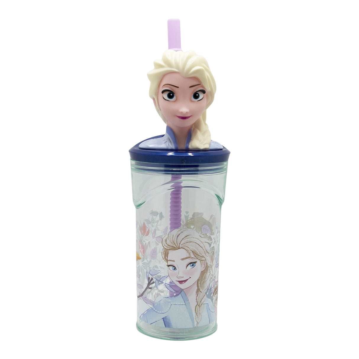 Gobelet isotherme 3D « Conte de neige » (360 ml) - Figurine La Reine des Neiges