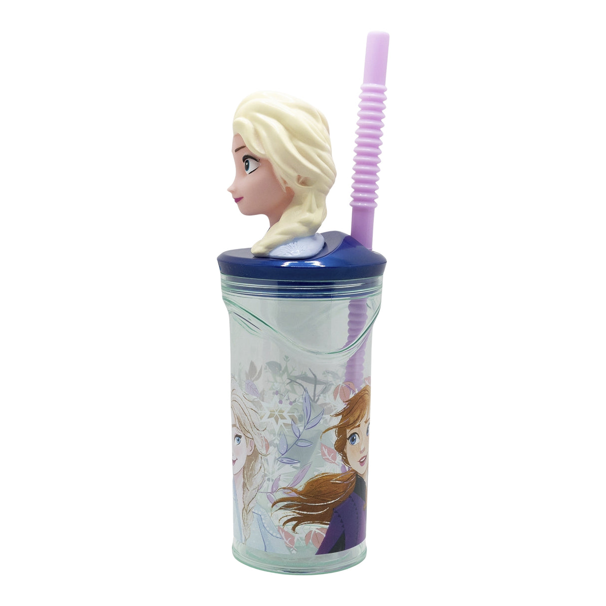 Gobelet isotherme 3D « Conte de neige » (360 ml) - Figurine La Reine des Neiges