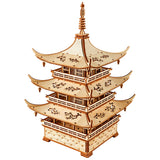 Harmony Tower - 3D Holzbausatz (Elektrisch)