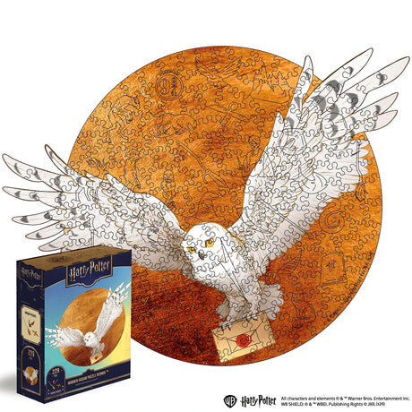 Enjoy The Wood Harry Potter - Hedwige (124 pièces) - Puzzle en bois ETW-wshed01-L