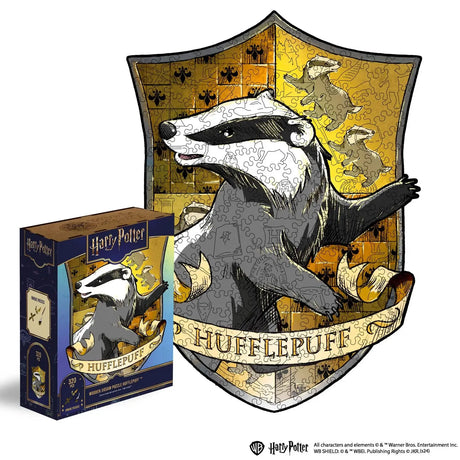 Enjoy The Wood Harry Potter - Poufsouffle (237 pièces) - Puzzle en bois ETW-wshuff101
