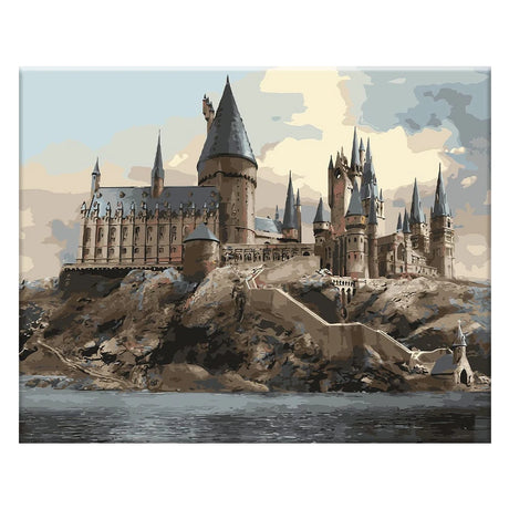 CRAFTHUB Harry Potter - Schloss Hogwarts - Malen nach Zahlen CH-HPHOG-PBN
