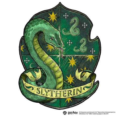 Harry Potter - Serpentard (257 pièces) - Puzzle en bois