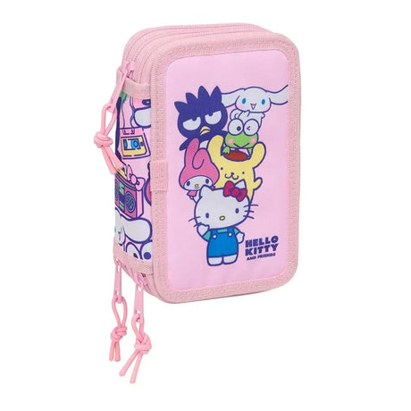 Safta Hello Kitty & Friends - Etui inkl. Stifte, Spitzer und Radiergummi (37 Teile) SA-412696857