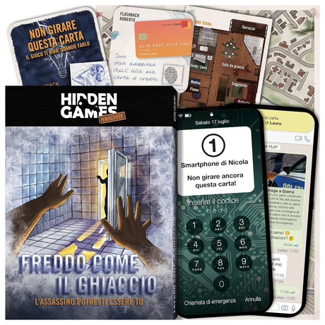 Hidden Games Hangover – Freddo come il ghiaccio – cena con delitto gioco HGFCGIT
