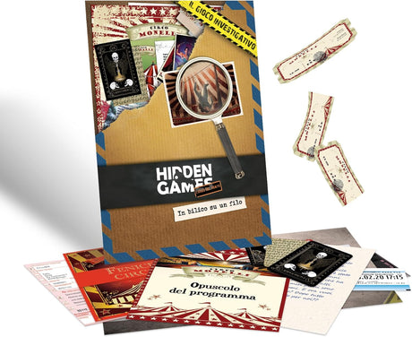 Hidden Games In bilico su un filo (IT) - Jeu d'investigation HGBSFIT