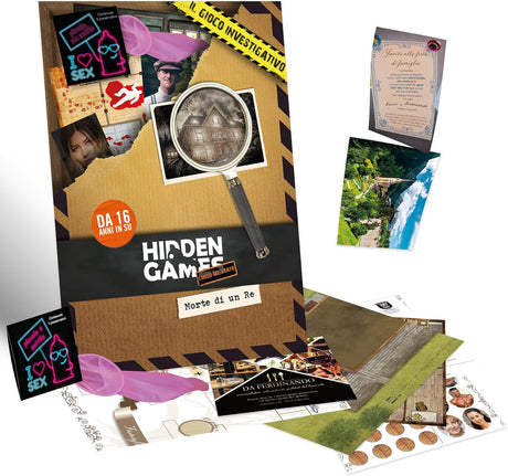Hidden Games Morte di un Re (IT) - Jeu d'investigation HGMDRIT