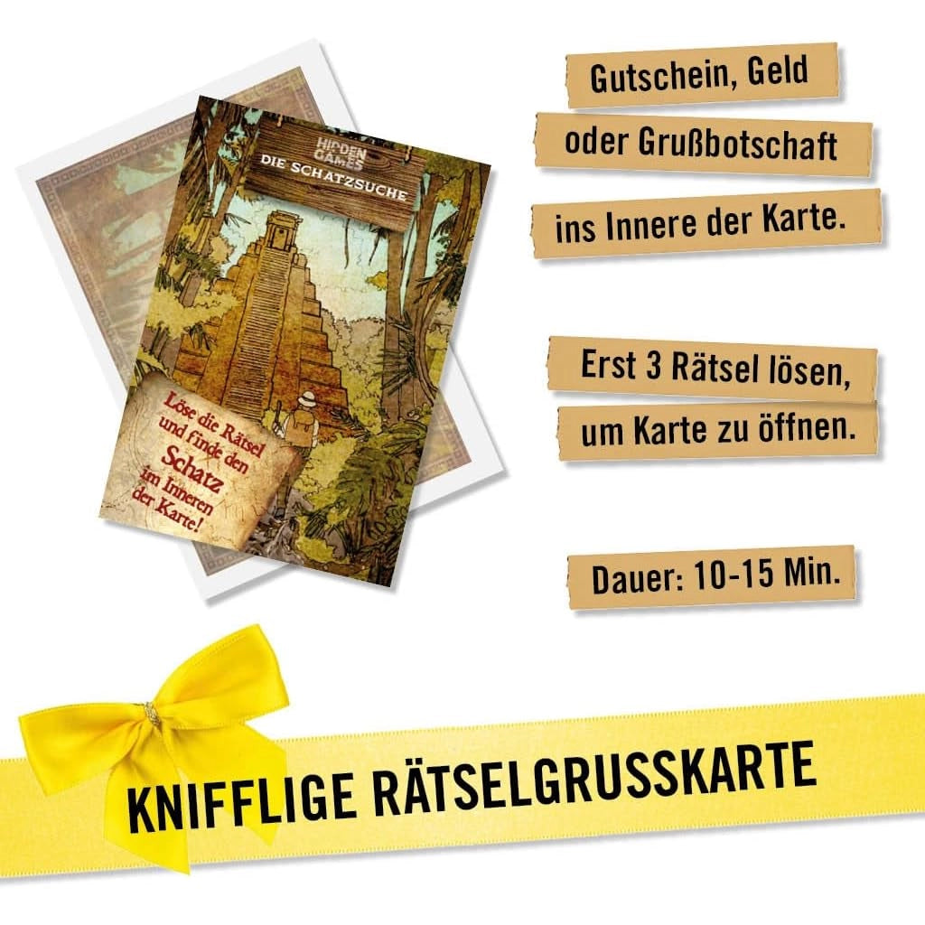 Die Schatzsuche - Rätselkarte