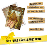 Die Schatzsuche - Rätselkarte