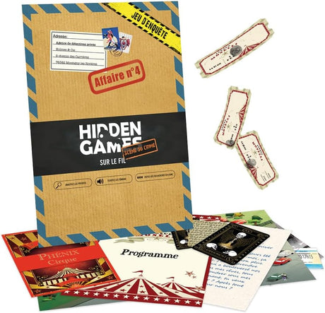 Hidden Games Sur le Fil (FR) - Jeu d'enquête HGSLFFR