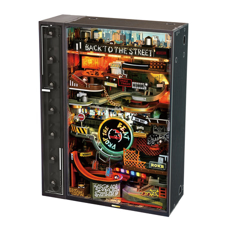 ROKR Circuit de billes Hip-Hop Street - Kit de construction 3D (plastique) MR03S
