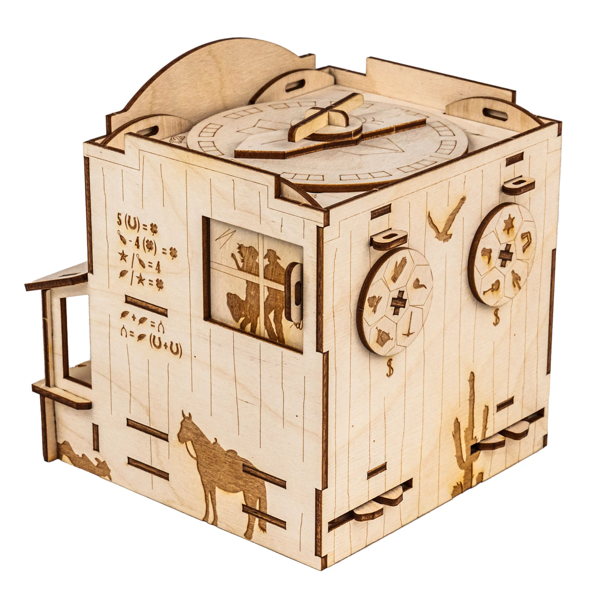 Énigmes du Far West - boîte à énigmes