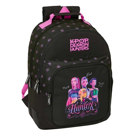 Safta K-POP Demon Hunters "Black" (20 l) - Doppel-Rucksack SA-642675773