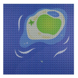 Kleine Insel 32x32 - Bauplatte