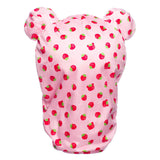 Korilakkuma dans un sac de couchage fraise - peluche