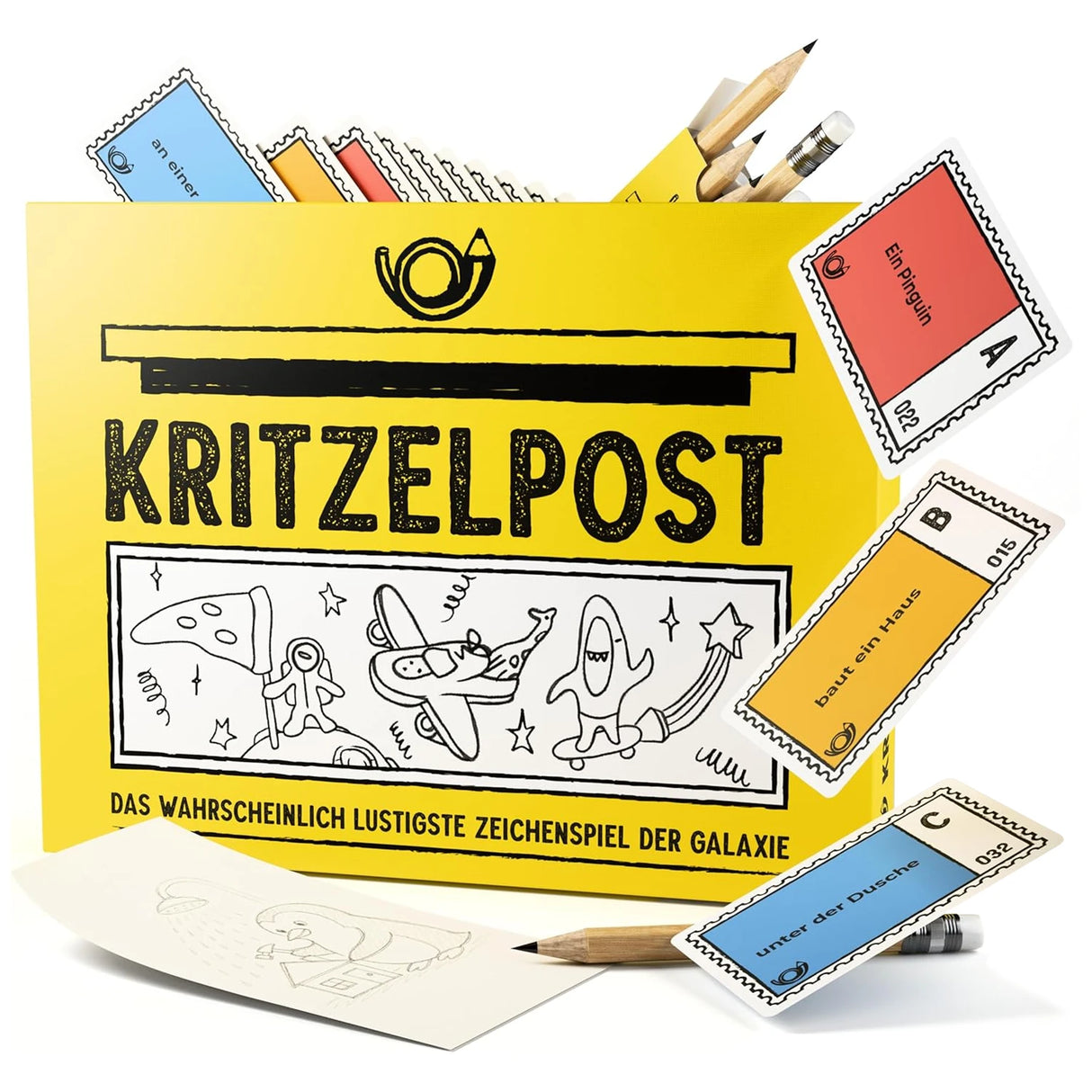 Kritzelpost - Das lustige Zeichenspiel