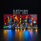 Ensemble d'éclairage LED pour LEGO Batman : Gotham City (76271) avec télécommande