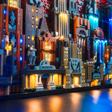 Ensemble d'éclairage LED pour LEGO Batman : Gotham City (76271) avec télécommande