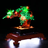 Ensemble de lumières LED pour arbre bonsaï LEGO vert (10281)