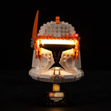 Ensemble d'éclairage LED pour casque LEGO Commander Cody (75350)