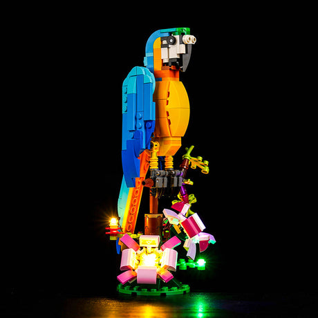 BrickBling LED Licht Set für LEGO Exotischer Papagei (31136) P54001