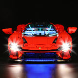 Kit d'éclairage LED pour LEGO Ferrari Daytona SP3 (42143) avec télécommande