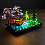 Ensemble d'éclairage LED pour LEGO Jardin de la Tranquillité (10315) avec télécommande