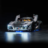 Kit d'éclairage LED pour LEGO Koenigsegg : Jesko Absolut Supercar (42173) avec télécommande