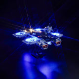 Ensemble de lumières LED pour LEGO Marvel : Héliporteur Avengers (76295)