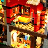 Ensemble d'éclairage LED pour la place de la ville médiévale LEGO (10332) avec télécommande