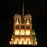 Kit d'éclairage LED pour LEGO Notre-Dame de Paris (21061) avec télécommande