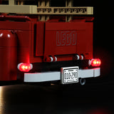 Ensemble d'éclairage LED pour camionnette LEGO (10290) avec télécommande