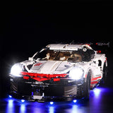 Kit d'éclairage LED pour LEGO Porsche 911 RSR (42096) avec télécommande