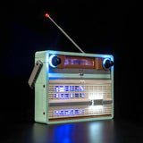 Ensemble de lumières LED pour radio rétro LEGO (10334)