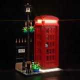 Kit d'éclairage LED pour cabine téléphonique rouge londonienne LEGO (21347)